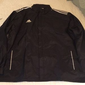 Adidas rain jacket NWT Black XXL